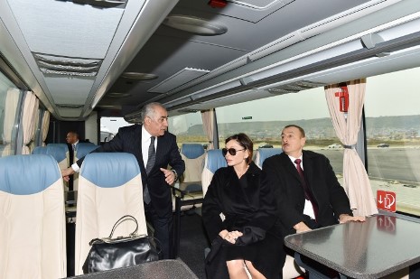 Prezident və xanımı sarayda - FOTOLAR